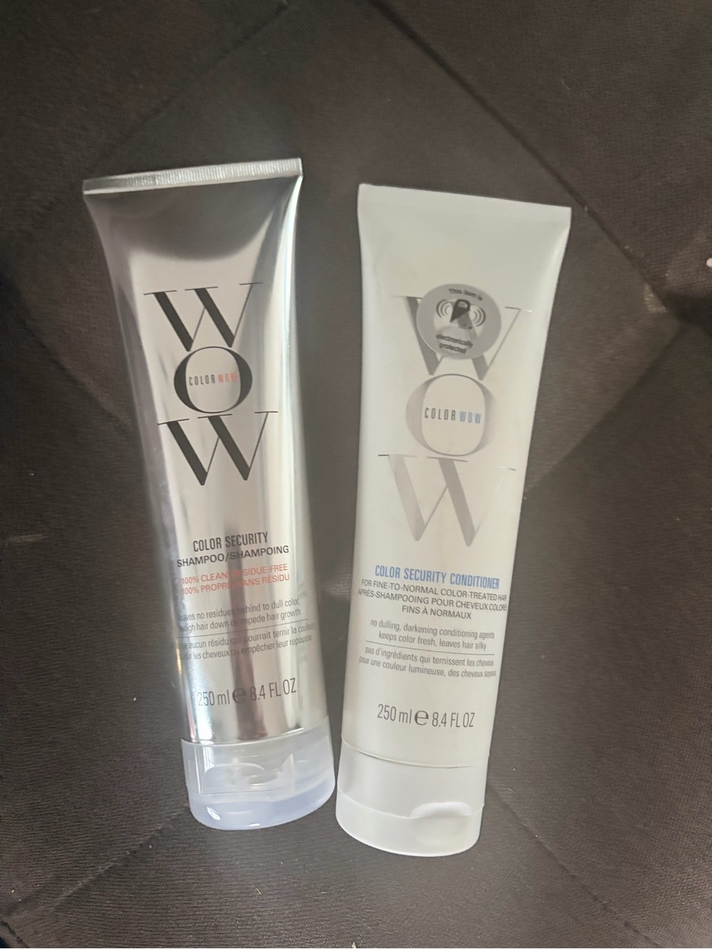 2PC Color WOW Security Shampoo & Conditioner Professional HairCare Duo Set